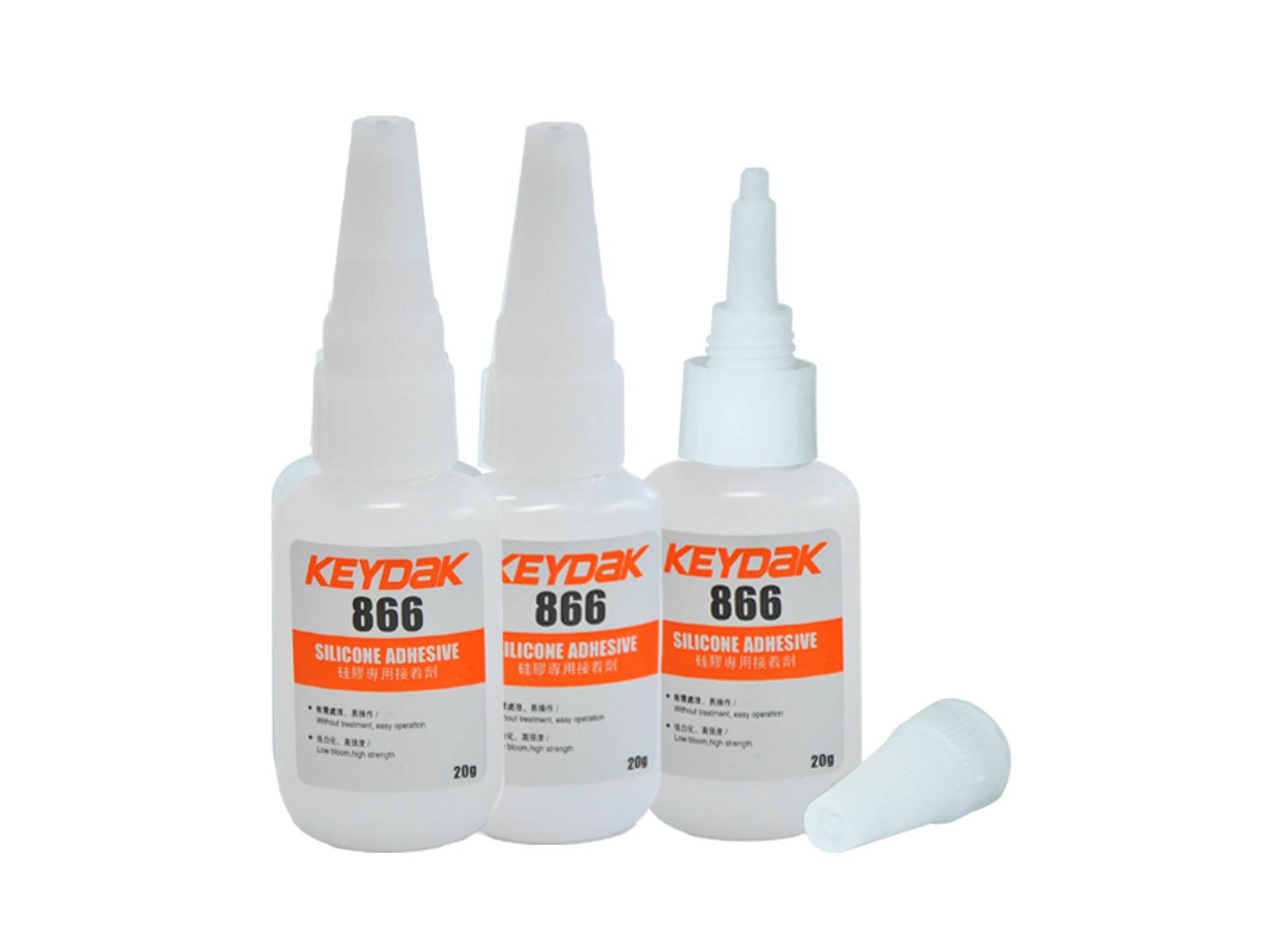 硅膠粘PMMA亞克力-快干型-866